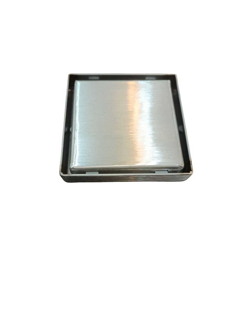 کفشور مربع تمام استیل سرامیک خور طرح ناپل